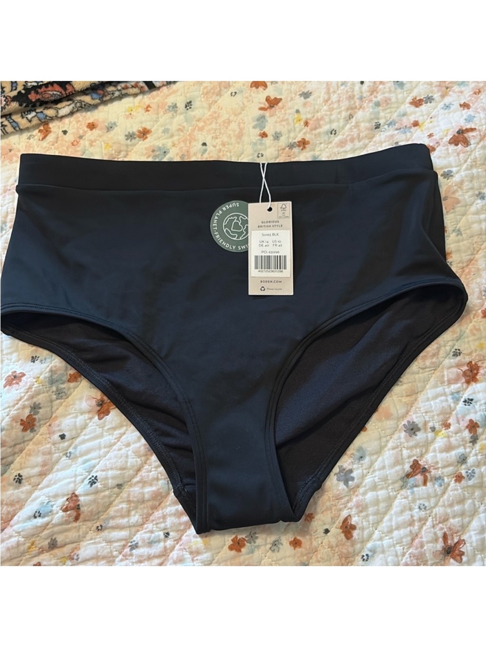 NWT Boden High Waisted Bikini Bottoms